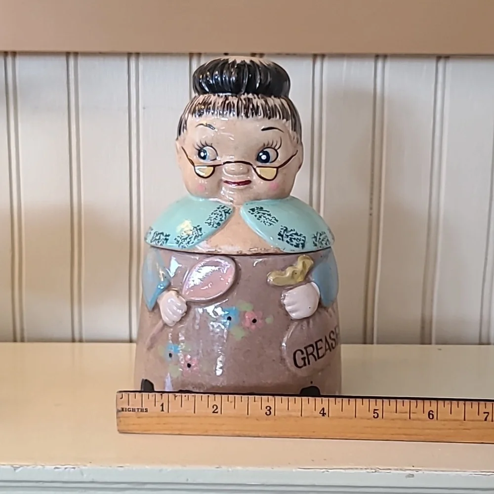 Rare Tilso Granny Grease Jar